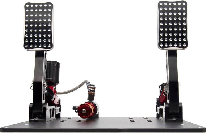 Simagic P2000 Hydraulic 2-Pedal Set, 100KG Loadcell - Crimson Edition