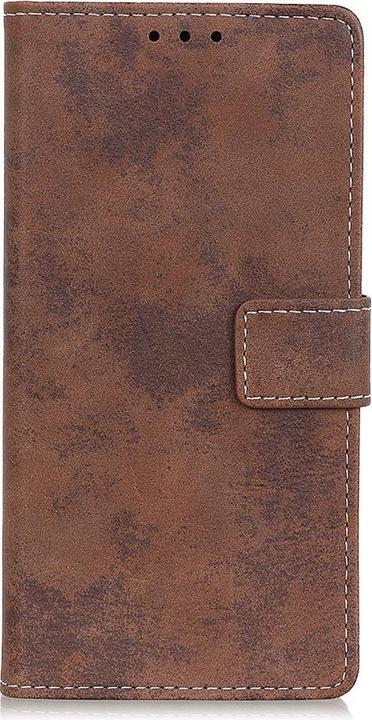 Actual product image Cover-Discount Nokia 5.3 - Vintage Case Suede Optics brown (Nokia 5.3)