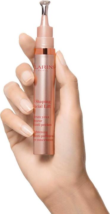 Immagine prodotto Clarins V Shaping Lift Facial Tightening e concentrato anti-borse per gli occhi (Siero, 15 ml, Giorno)