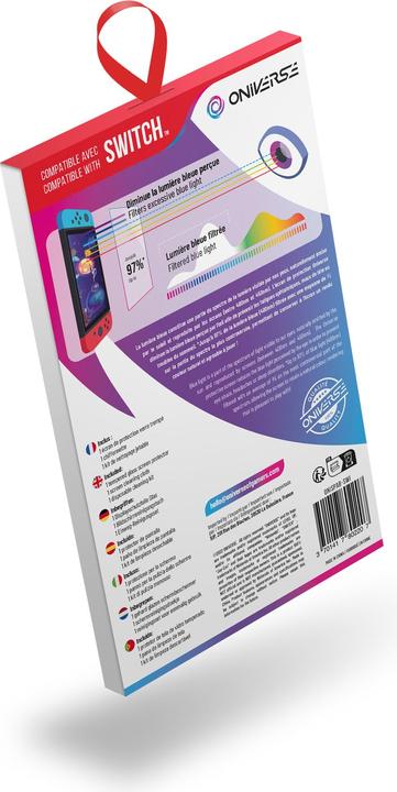 Image du produit Oniverse ONISPAB-SWI Spielkonsolenteil/-zubehör Displayschutz (Switch)