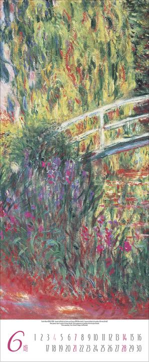Produktbild Impressionisten 2026 (28.5 x 69 cm, Französisch, Englisch)