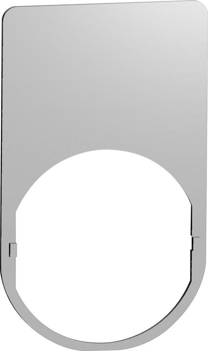 Image du produit Schneider Electric Porte-étiquette, métal, pour Harmony 22mm, ZBYM6101