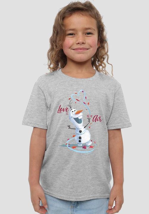 Actual product image Disney Frozen Childrens/Kids Love Is In The Air Valentine's Day T-Shirt (104)