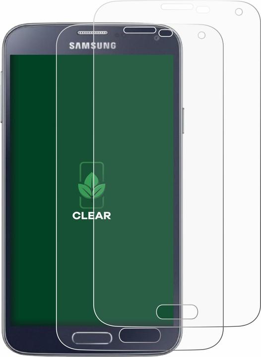 Actual product image ScreenLeaf Protective film sustainable screen protector screen protector film clear transparent (2 Piece, Samsung Galaxy S5 Neo)