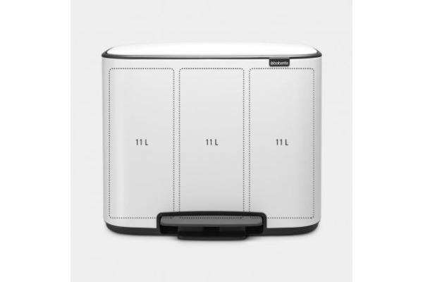 Produktbild Brabantia Bo Treteimer 3 x 11 L (33 l)