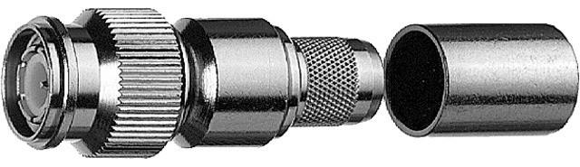 Produktbild Telegärtner TNC-Kabelstecker Crimp 50 Ohm, crimp/crimp, Professional, A3312, RG-213/U (Antennenkabel)