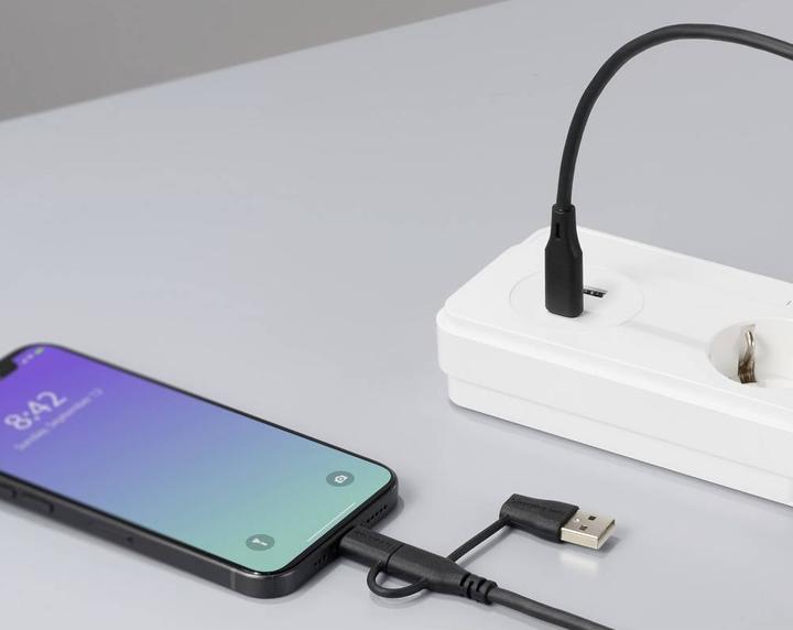Immagine prodotto Renkforce USB-Ladekabel USB 2.0 USB-C® 0.50 m Schwarz RF-6615906 (0.50 m, USB 2.0, 60 W)
