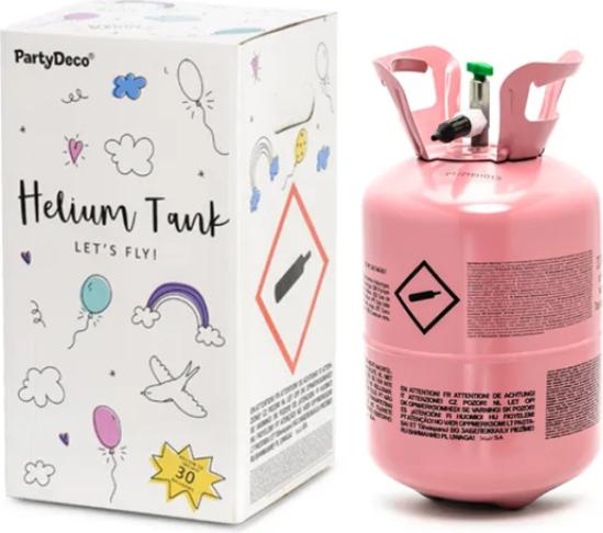 Actual product image Partydeco Disposable helium bottle