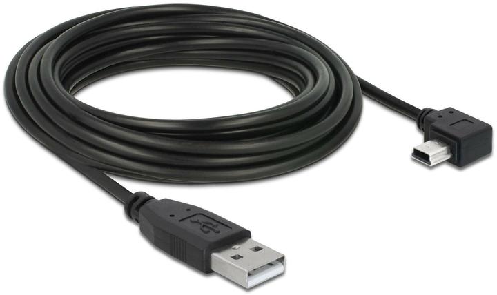 Actual product image Delock USB-A - USB mini-B angled (5 m, USB 2.0)