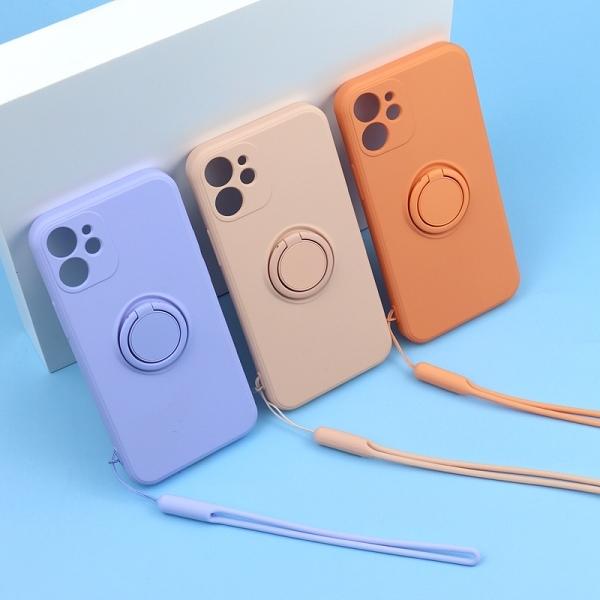 Actual product image Beline Case Silicone Ring iPhone 12 Pro Max ocean blue (Apple iPhone 12 Pro Max)