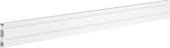 Actual product image InLine Slatwall Panel Aluminium for Wall Mount white 1,2m