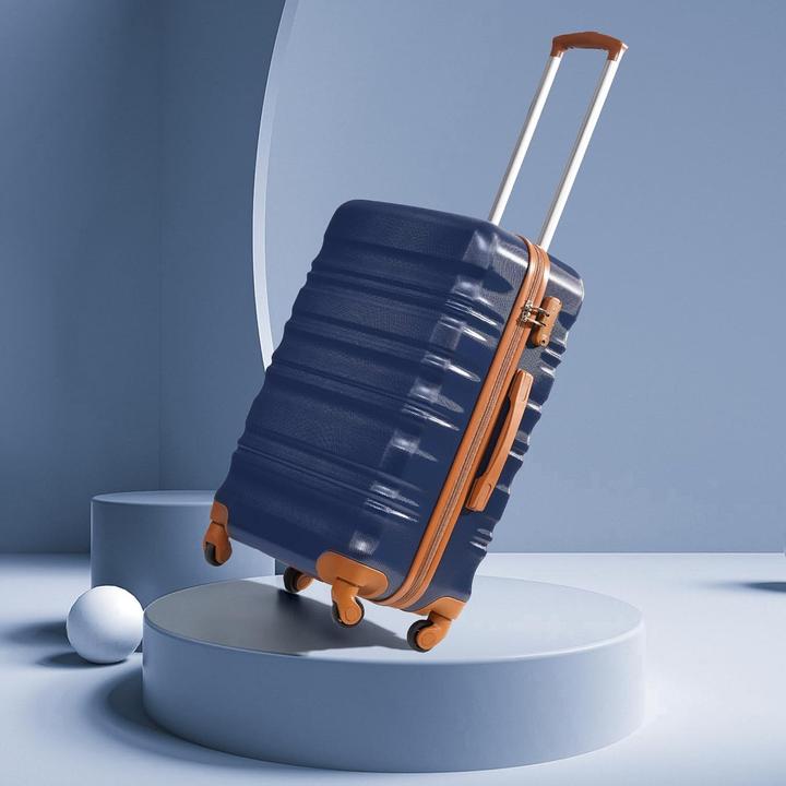 Actual product image Coolife 3-teiliges Hartschalen-Koffer-Set (93 l, Hand luggage (up to 50 litres), M (50 - 90l), L (90 - 115l))