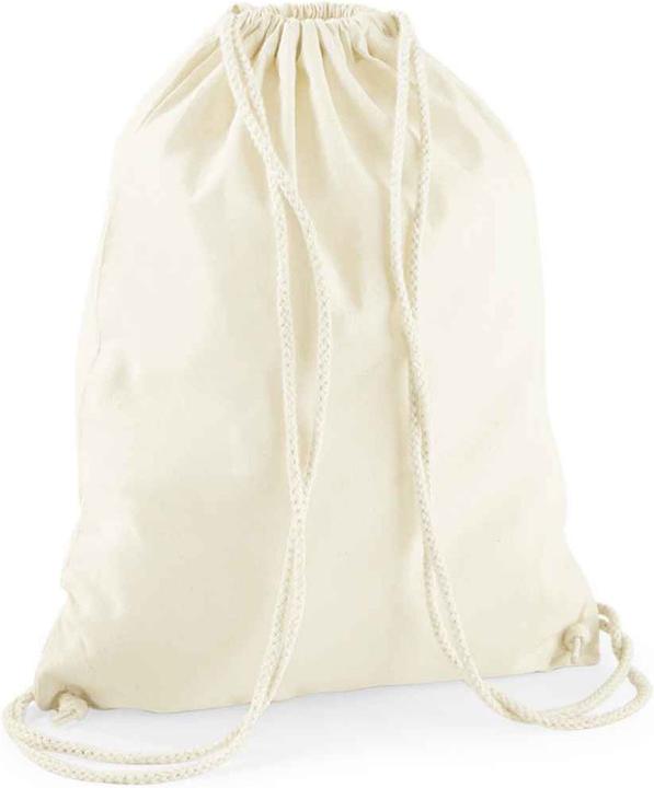 Westford Mill Turnbeutel Recycelte Baumwolle (12 l)