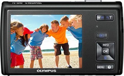 Produktbild Olympus FE-5040, 12MPixel, 5x WW-Zoom, Silber (1/2,3'')
