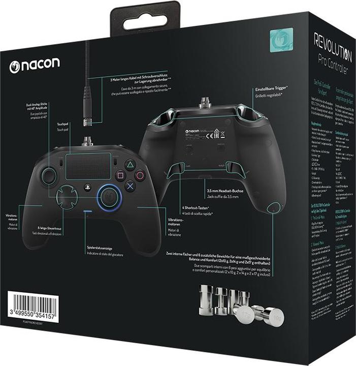 Actual product image Nacon Gaming Revolution Pro Gaming Controller (PS4)