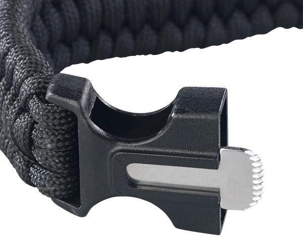 Produktbild Semptec 5-in-1-Überlebensuhr mit Armband aus Para-Seil