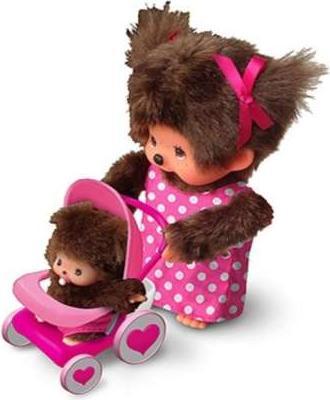 Produktbild Monchhichi Kinderwagenset Mutter mit Bebichhichi (20 cm)