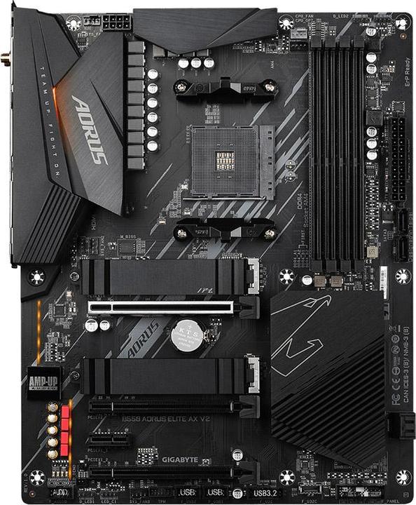 Produktbild Gigabyte B550 Aorus elite AX V2 (AM4, AMD B550, ATX)
