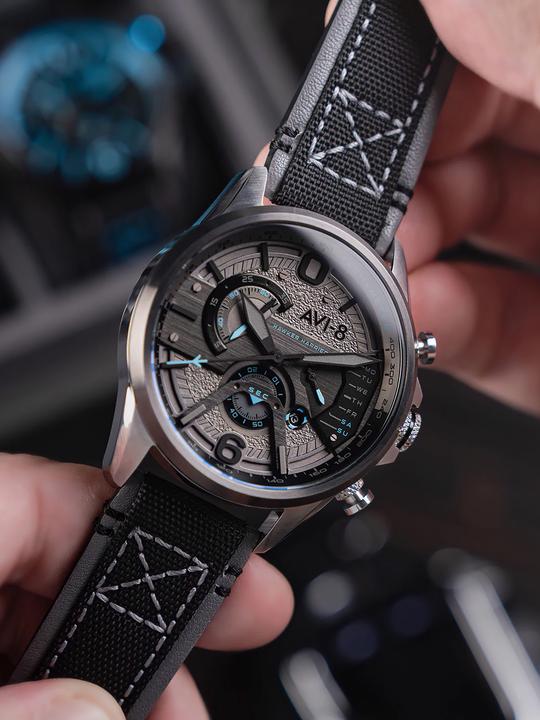 Produktbild AVI-8 AV-4056-08 Hawker Harrier Dual Retrograde (Chronograph)