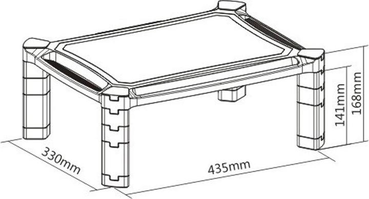 Productafbeelding Techly Monitor verhoger