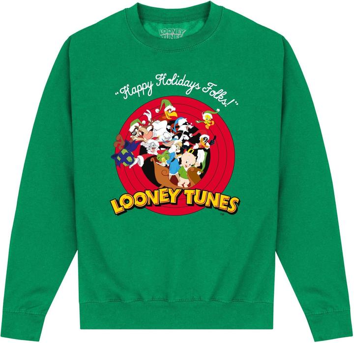 Looney Tunes Sweatshirt weihnachtliches Design (S)