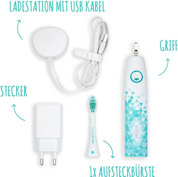Immagine prodotto happybrush StarterKit Schall Vibe 3 (Spazzolino sonico)
