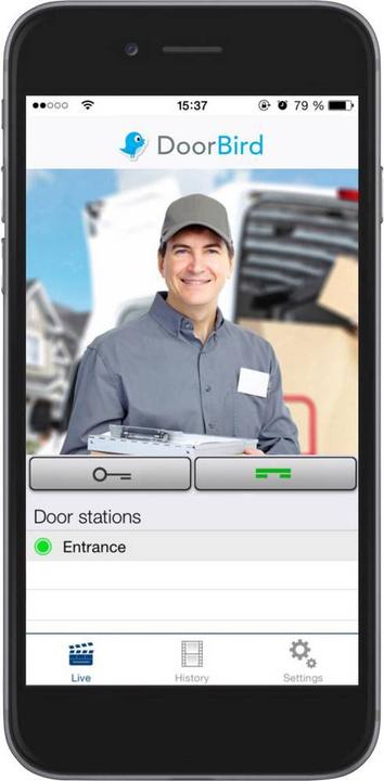 Image du produit Doorbird D101 (Application, Ethernet, WiFi)