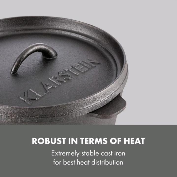 Actual product image Klarstein Hotrod 45 Dutch Oven Black