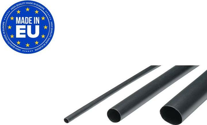 Produktbild RND Components Schrumpfschlauch Polyolefin, 5... 16mm, Schwarz, 1.2m