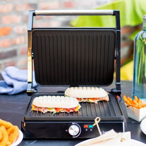 Actual product image Livoo Fleisch- und Panini-Grill (EU plug)