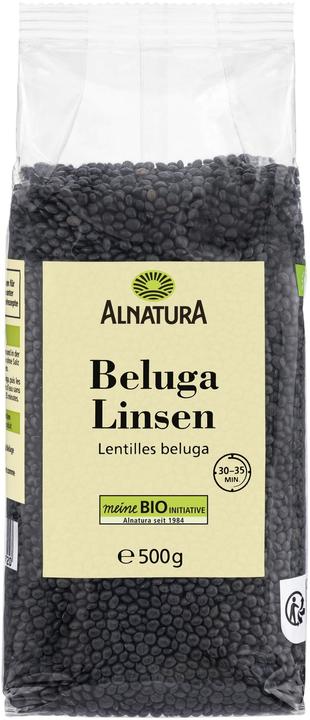 Immagine prodotto Alnatura Lenticchie Beluga biologiche 500g (500 g)