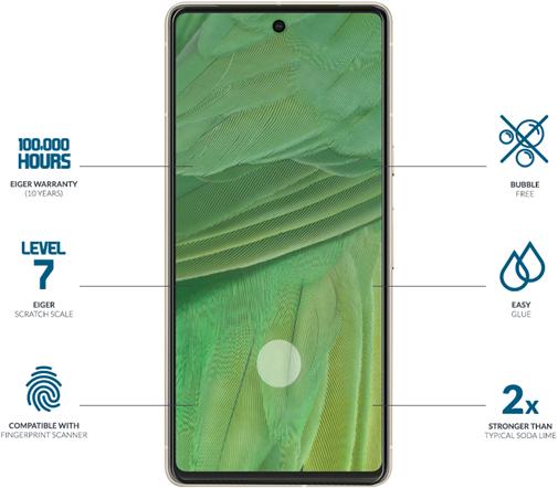 Image du produit Eiger Mountain Glass Clear Edge (1 pièce(s), Google Pixel 7)