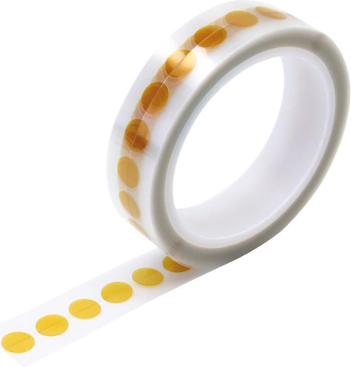 Produktbild Wetec Polyimid-Klebepunkte, 1.000 St. auf Rolle, 10 mm