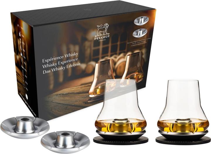 Image du produit Peugeot Expérience du whisky (3.80 dl, 4 x, Verre à whisky)