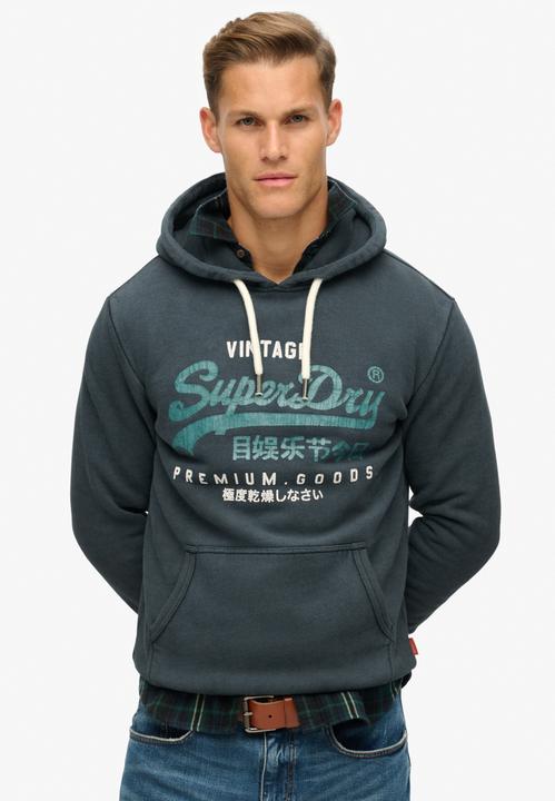 Immagine prodotto Superdry Sweatshirt Casual Bequem sitzend Duo Vintage Logo Hoodie (M)