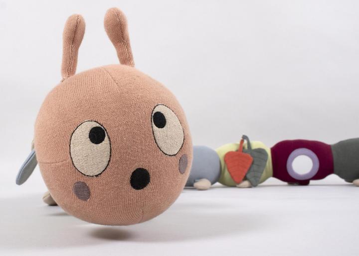 Image du produit Filibabba Peluche d'activité - Lilli la larve