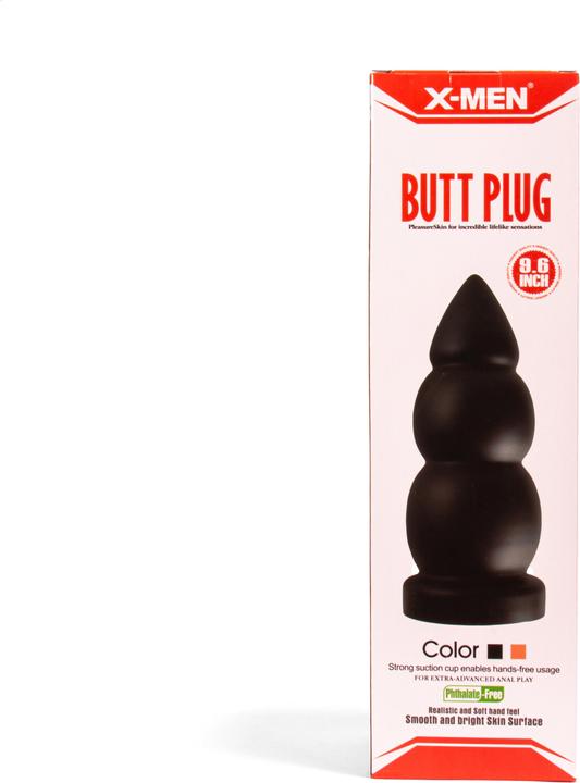 Productafbeelding X-Man X-MEN 9,6 Inch Butt Plug Zwart