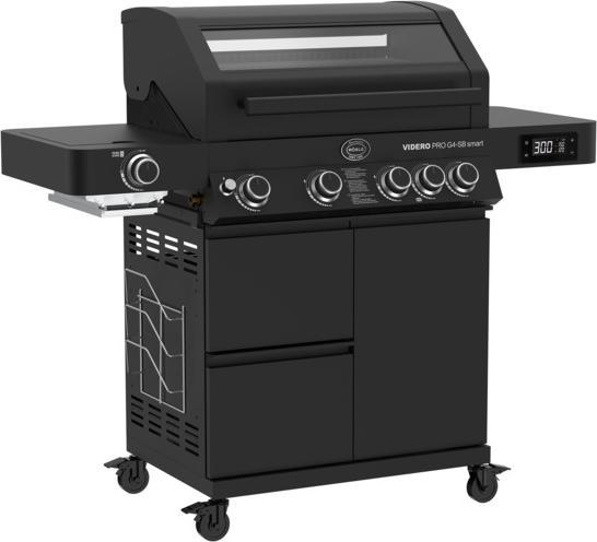 Produktbild Rösle Gasgrill Station Videro G4-SB smart Vario+ 50mbar 4 Brenner mit Primezone (20.50 kW)