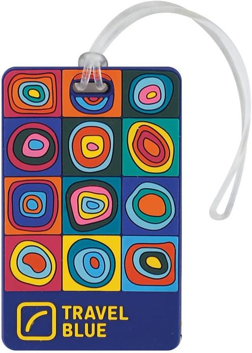 Travel Blue Squares ID Tag (Schlösser & Anhänger)