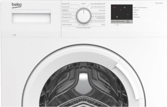 Produktbild Beko WML 61023 NGR1 (6 kg, Links)