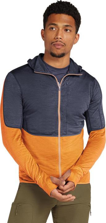 Immagine prodotto Icebreaker Merino 200 Realfleece Descender L/S Felpa con zip e cappuccio (L)
