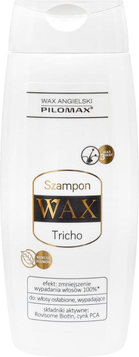 Produktbild Pilomax Wachs English, Tricho Stärkung Shampoo gegen Haarausfall, 200 ml (200 ml, Flüssiges Shampoo)