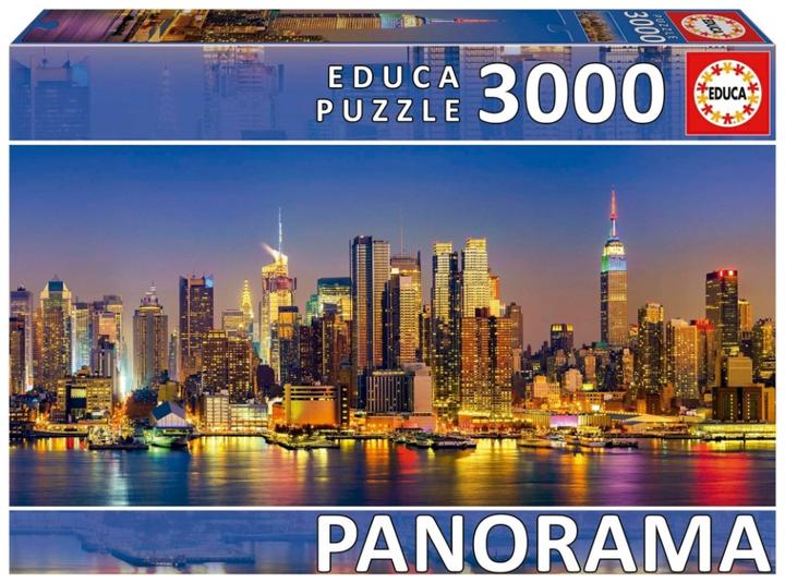 Image du produit Educa Puzzle de 3000 pcs - New York Skyline (80-19948) (3000 pièces)
