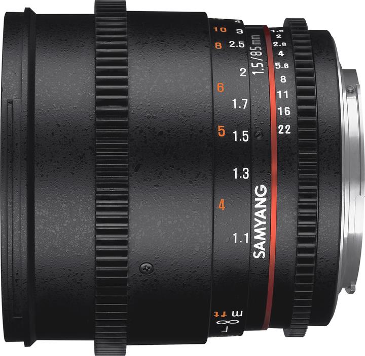 Actual product image Samyang 85mm T1.5 VDSLR II Sony E-Mount (Sony E, full size)