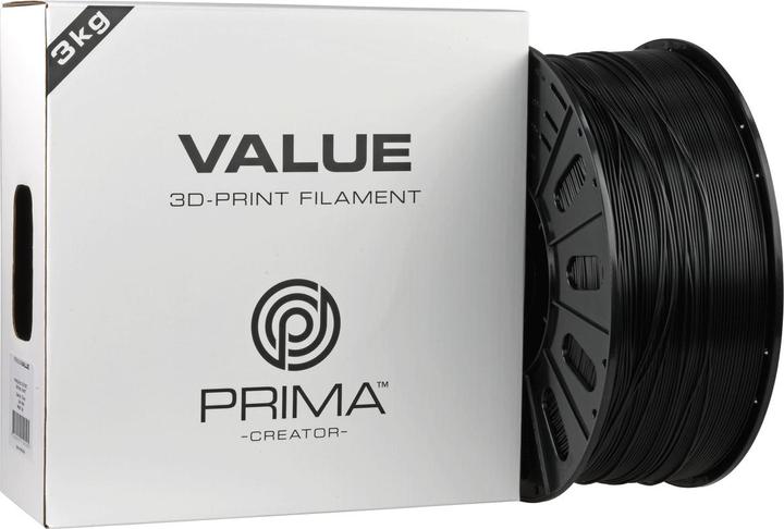 Actual product image 3D Prima 12787 (ABS, 1.75 mm, 2500 g, Black)