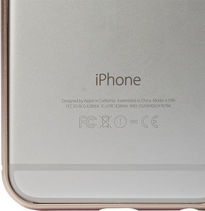 Immagine prodotto 4G Systems Krusell Alu Bumper Sala per Apple iPhone 6 Plus, Oro (Apple iPhone 6 Plus)