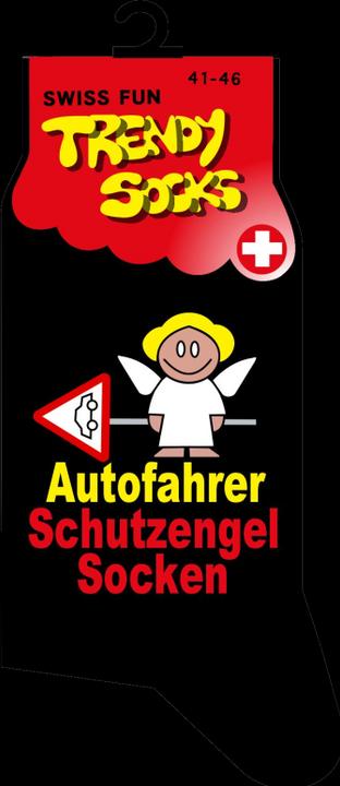 Trendcompany Socken Autofahrer Schutzengel (41 - 46)