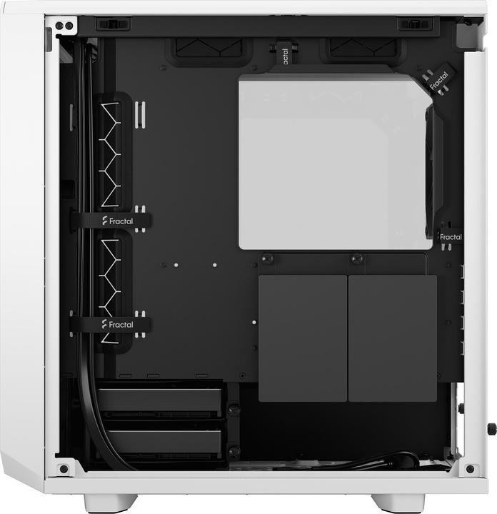 Actual product image Fractal Meshify 2 Mini White TG Clear Tint - white (mATX, DTX, Mini-ITX, Mini-DTX)