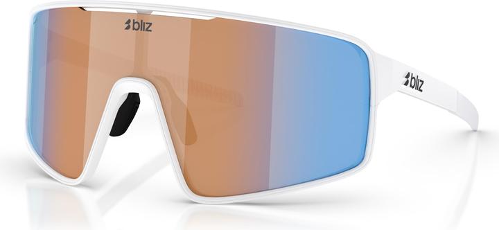 Immagine prodotto Bliz P001S (Bianco, Nano Optics Nordic Ligh Coral - Arancione con multi blu, Bianco, Nano Optics Nordic Ligh Coral - Arancione con multi blu)