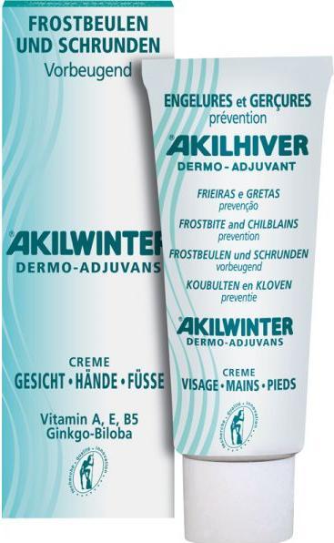 Actual product image Akileïne Dermo Akilwinter Creme Frostbeulen (Foot deodorant & powder, 75 ml)